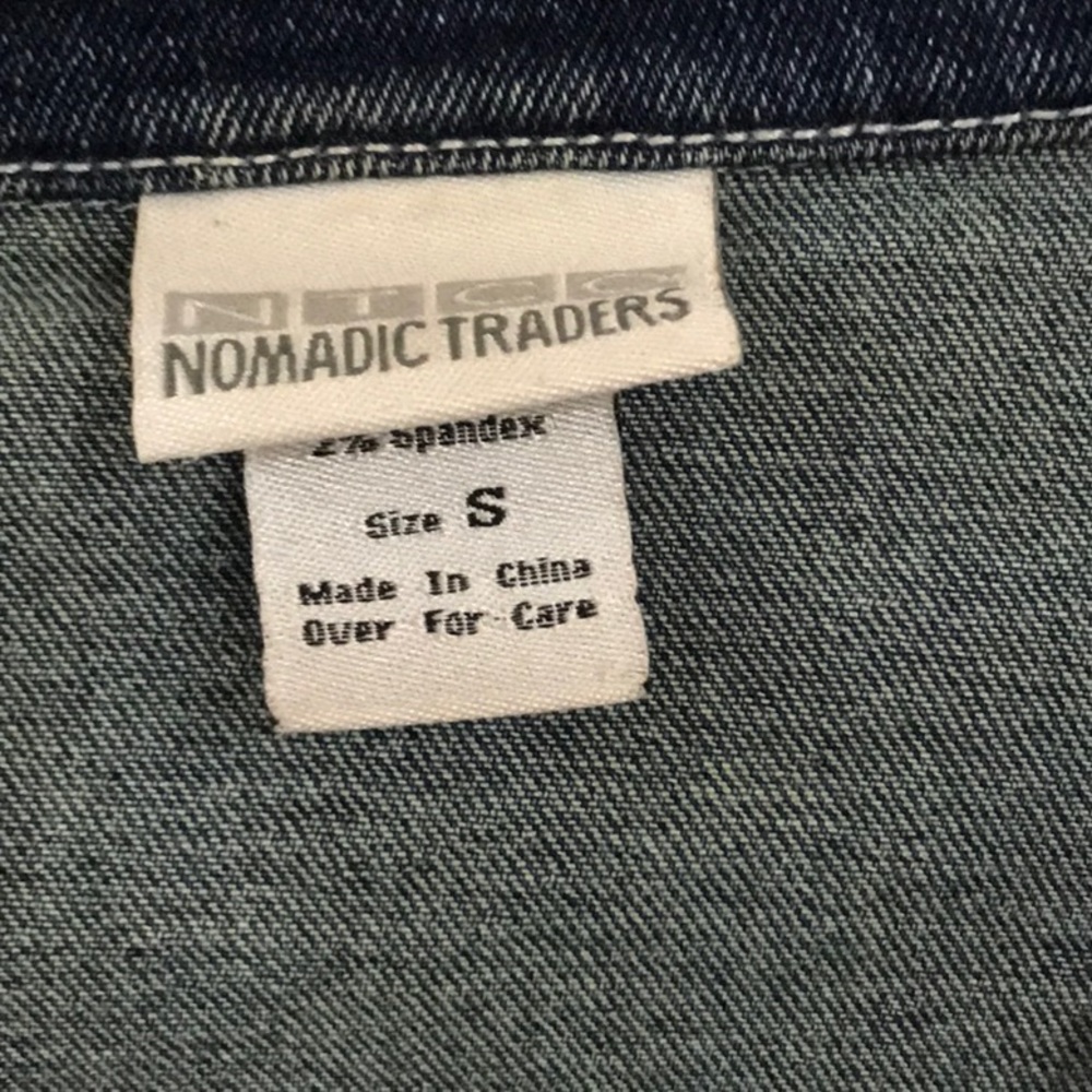 Nomadic Traders Cropped Jean Jacket - image 4